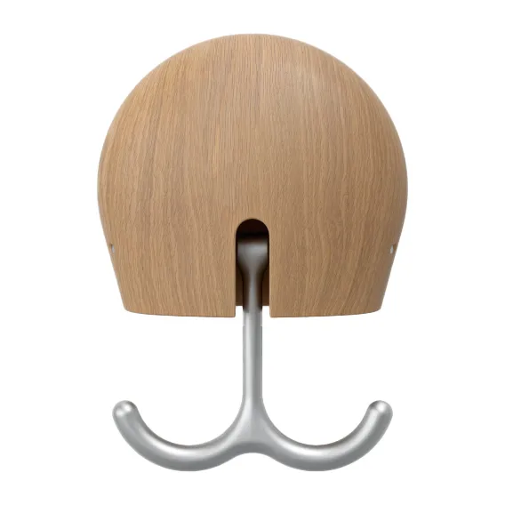 Massproductions Hercule wall hook Oiled oak | Scandinavian Design | Clothes hooks & hangers | Beige