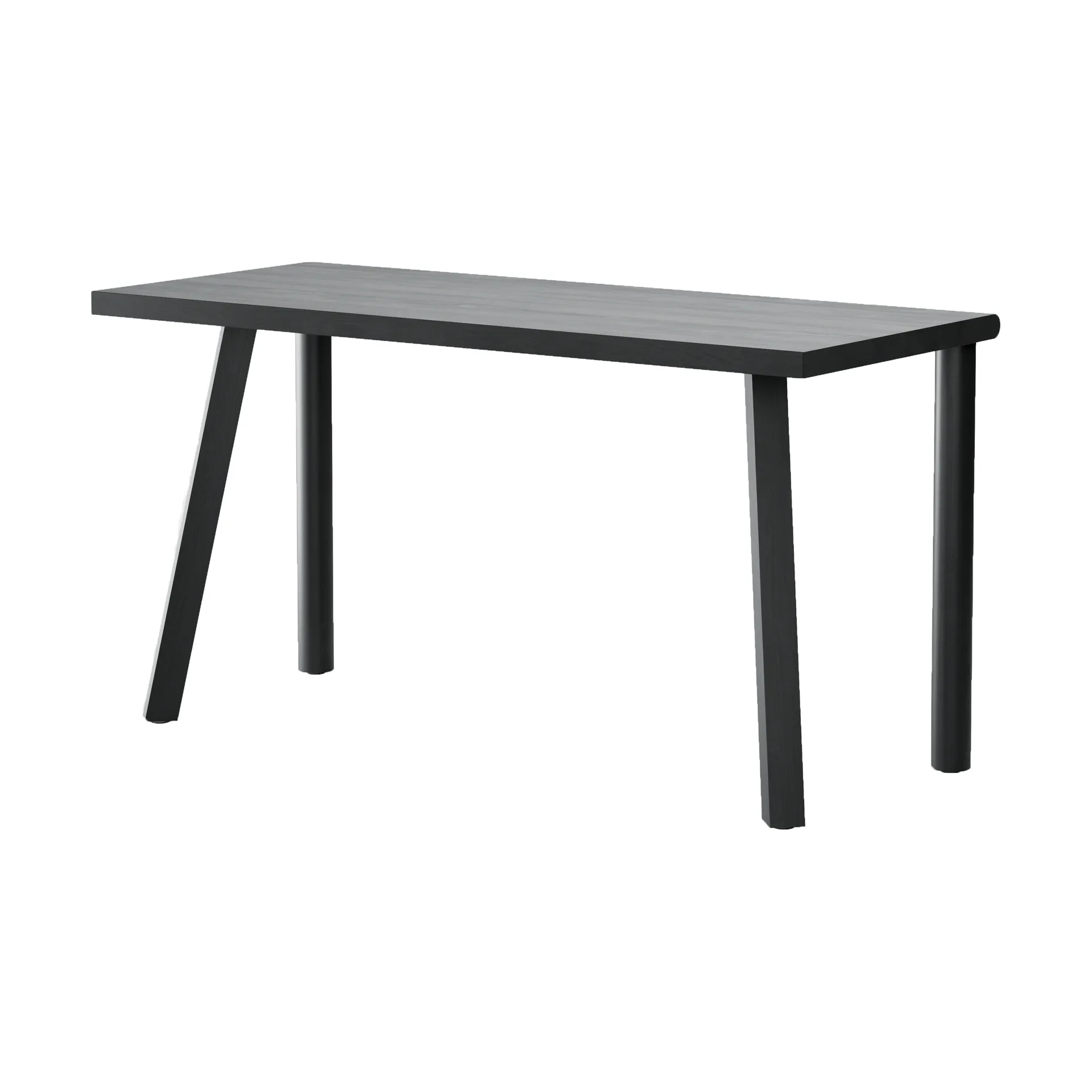 Homework desk 140x60 cm, Black stained ash Massproductions