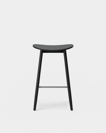 Icha barstool 65 cm - Black stained beech - Massproductions