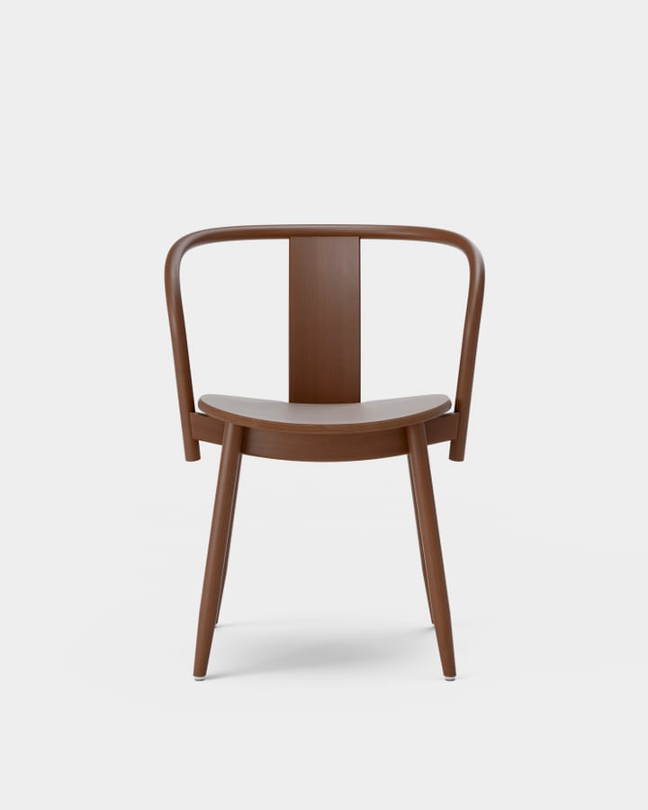 Icha chair - Walnut stained beech - Massproductions