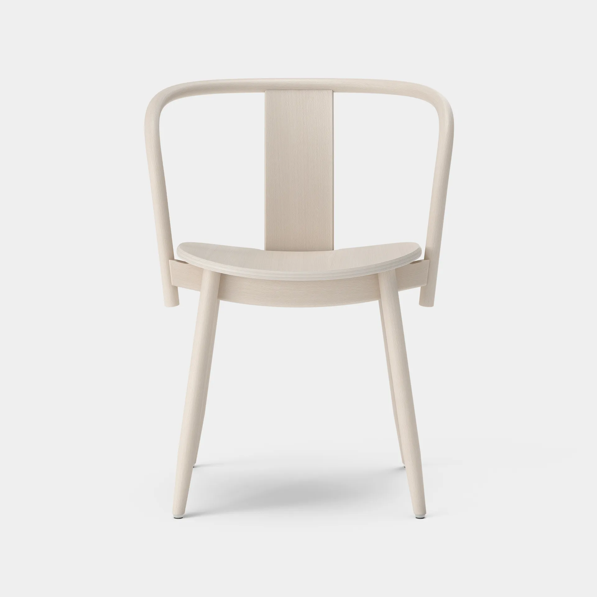 Icha chair, White-oiled beech Massproductions