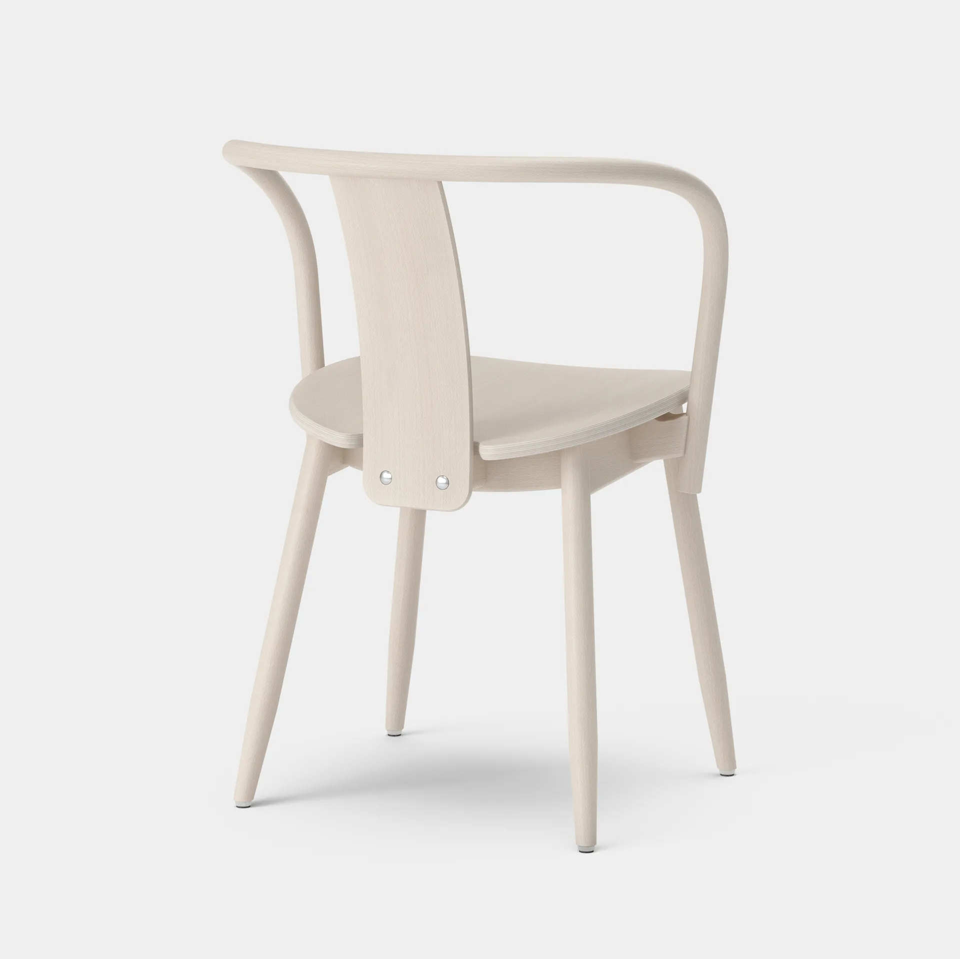 Icha chair, White-oiled beech Massproductions