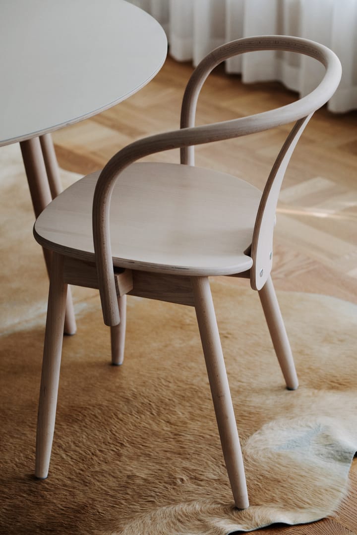 Icha chair, White-oiled beech Massproductions