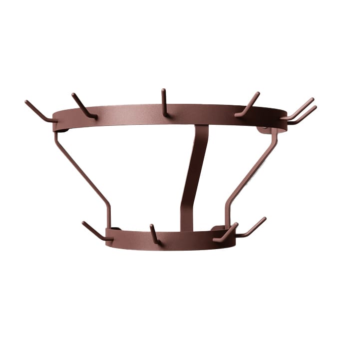 Marcel clothes hanger wall-mounted - Wine red - Massproductions