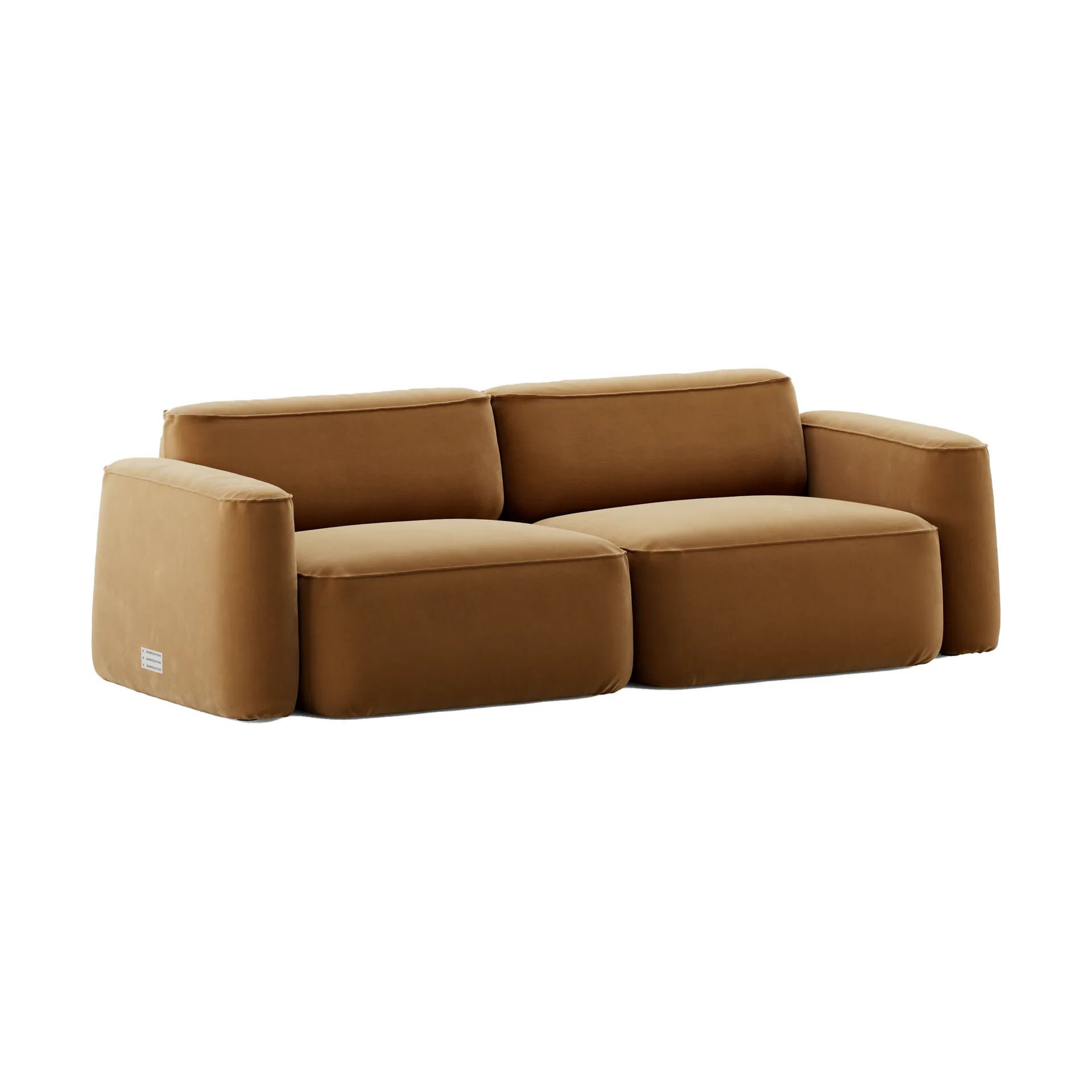 Patch 2.5-seater sofa, Atlantis 91 Cumin Massproductions