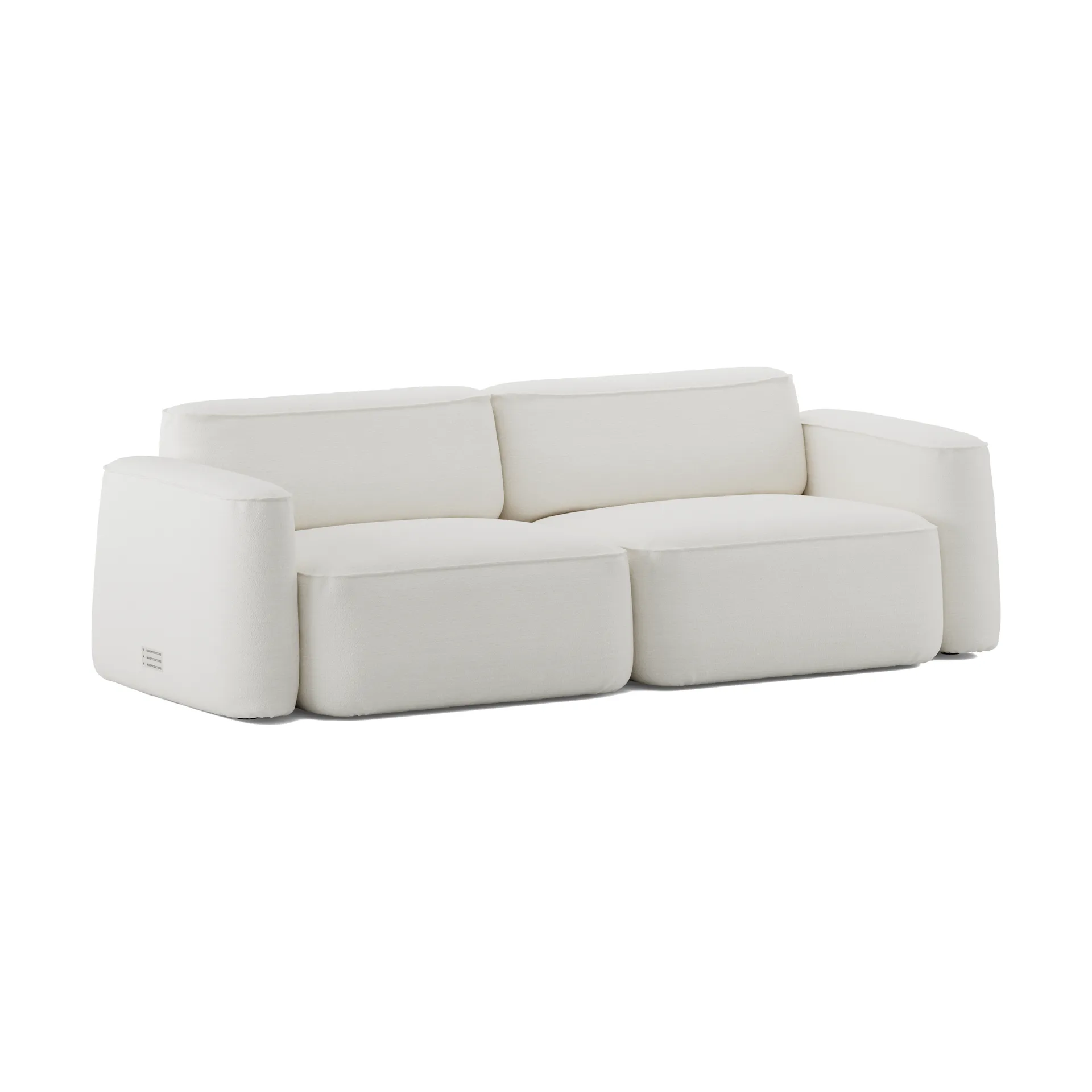 Patch 2.5-seater sofa, Ecriture 100 Massproductions