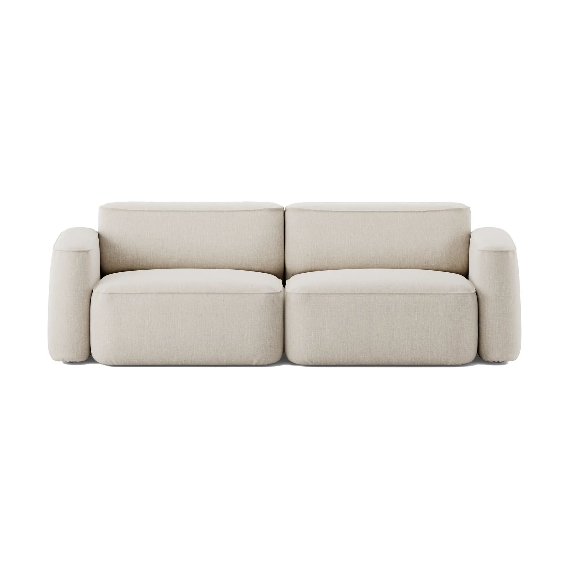 Patch 2.5-seater sofa, Linara 05 Porridge Massproductions