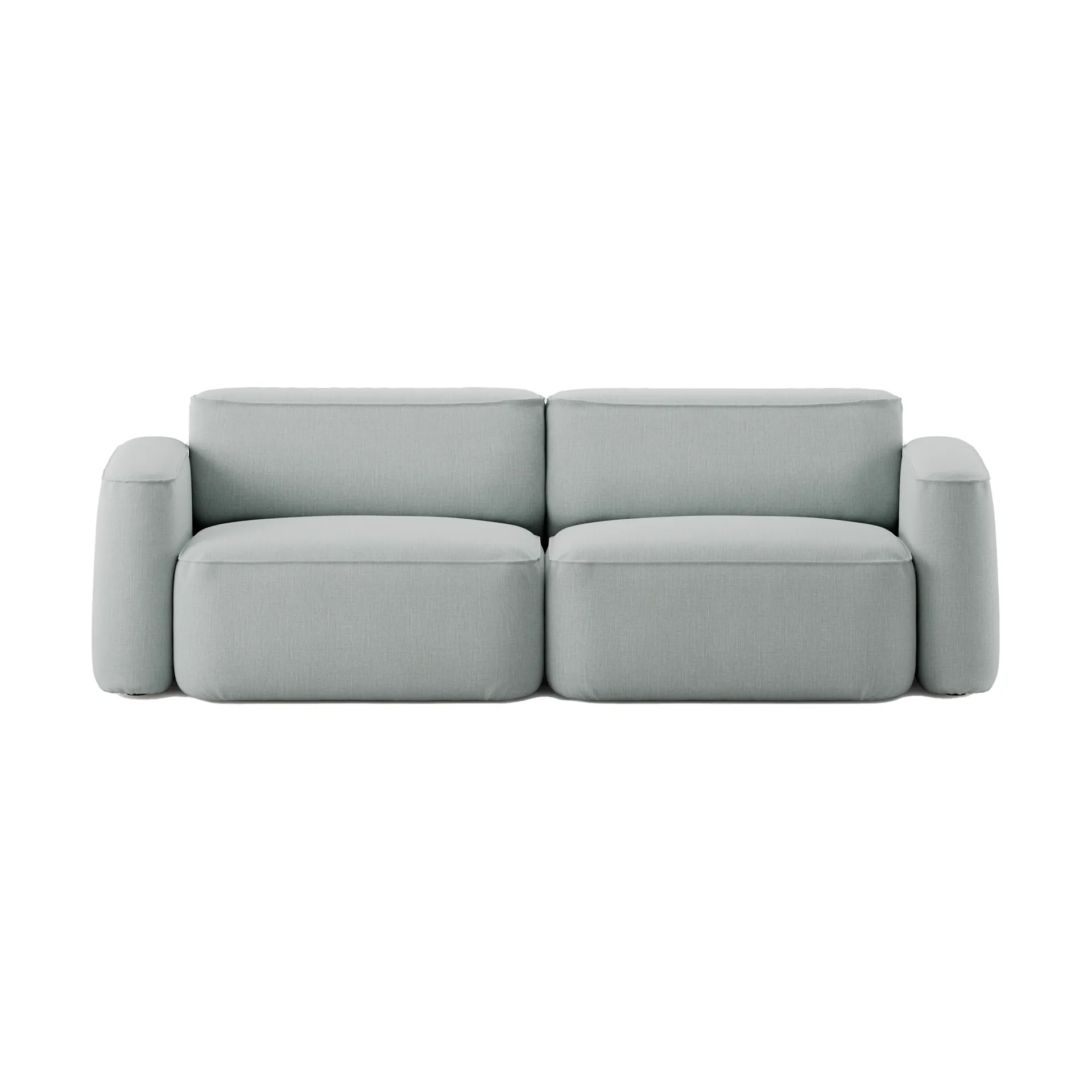 Patch 2.5-seater sofa, Linara 253 Swedish Grey Massproductions