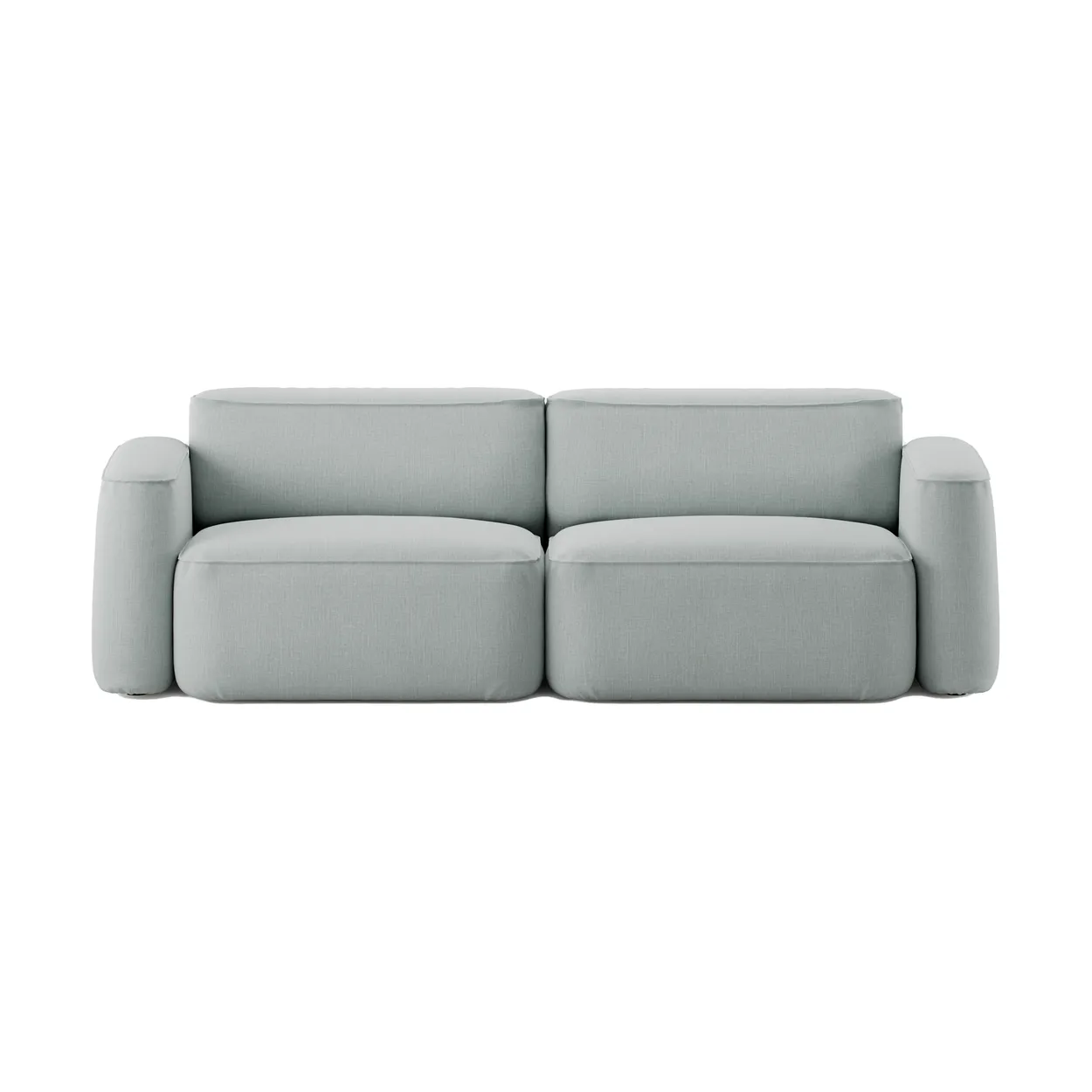 Massproductions Patch 2.5-seater sofa Linara 253 Swedish Grey