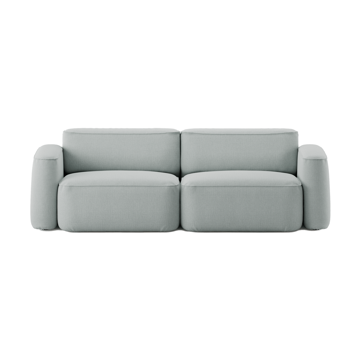 Massproductions Patch 2.5-seater sofa Linara 253 Swedish Grey