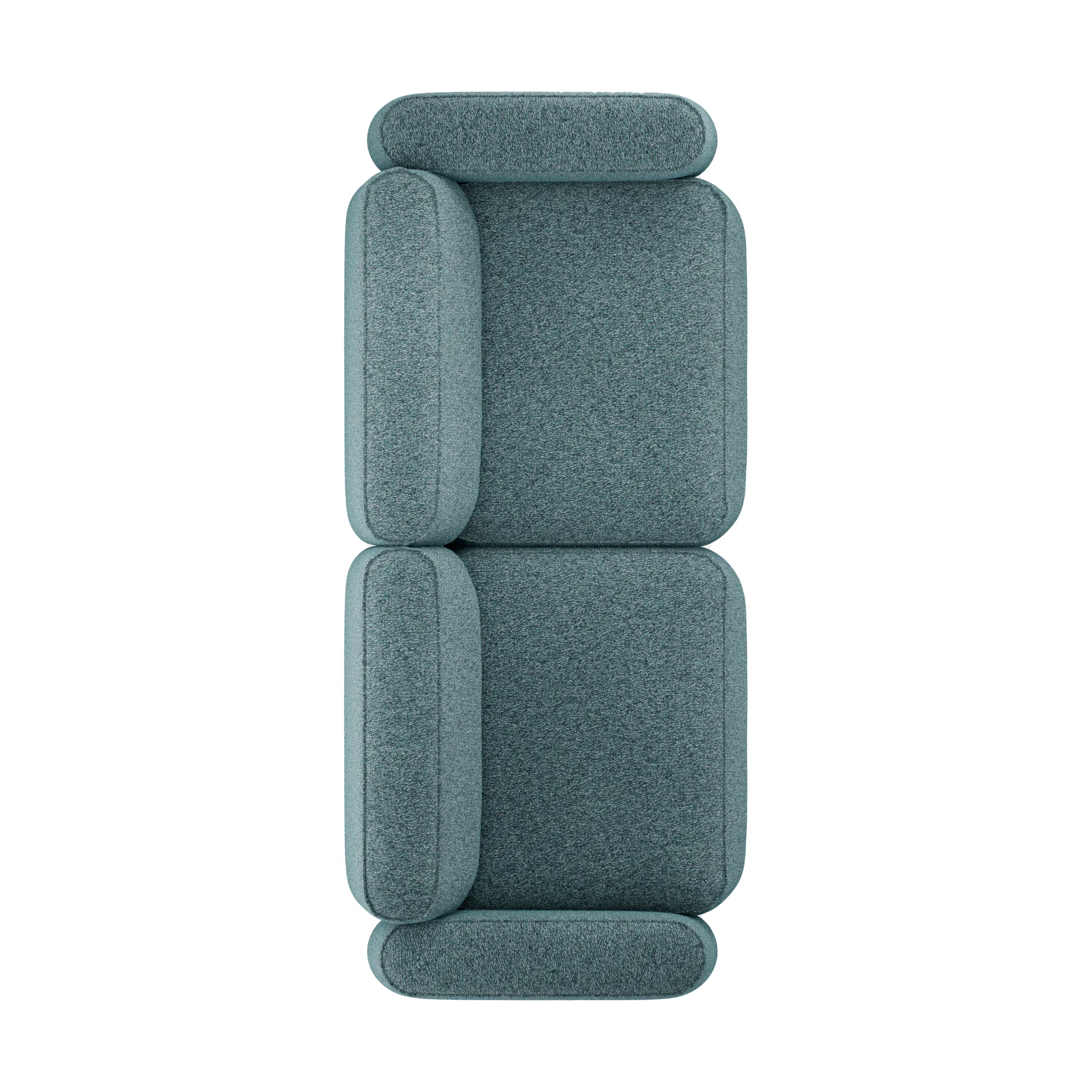 Patch 2.5-seater sofa, Spiral 06 Dragonfly Massproductions