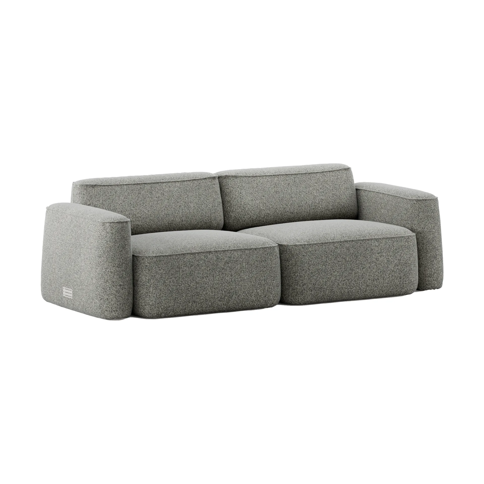 Patch 2.5-seater sofa, Spiral 23 Monochrome Massproductions