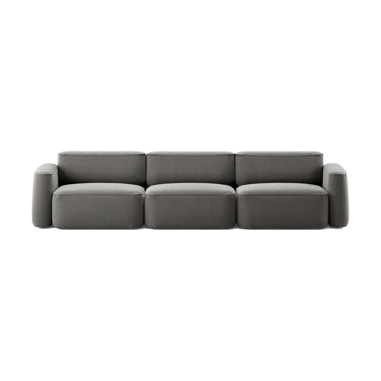 Massproductions Patch 3-seater sofa Atlantis 18 Mole