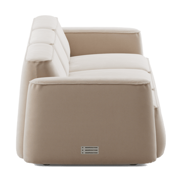 Patch 3-seater sofa - Atlantis 52 Alabaster - Massproductions