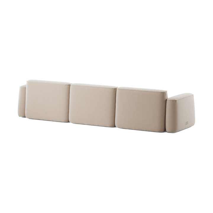 Patch 3-seater sofa, Atlantis 52 Alabaster Massproductions