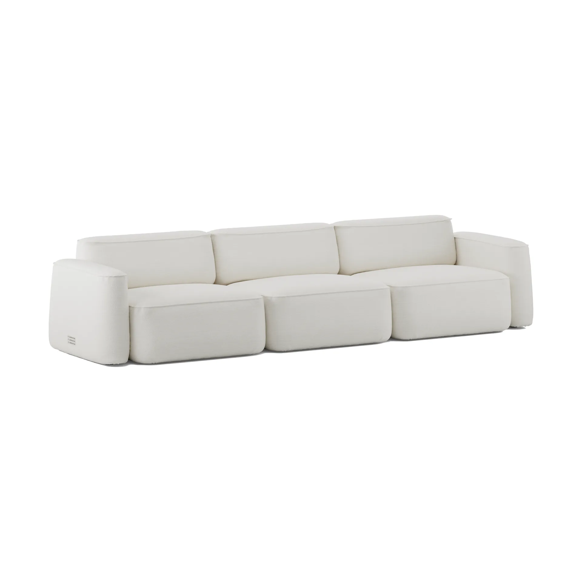 Patch 3-seater sofa, Ecriture 100 Massproductions