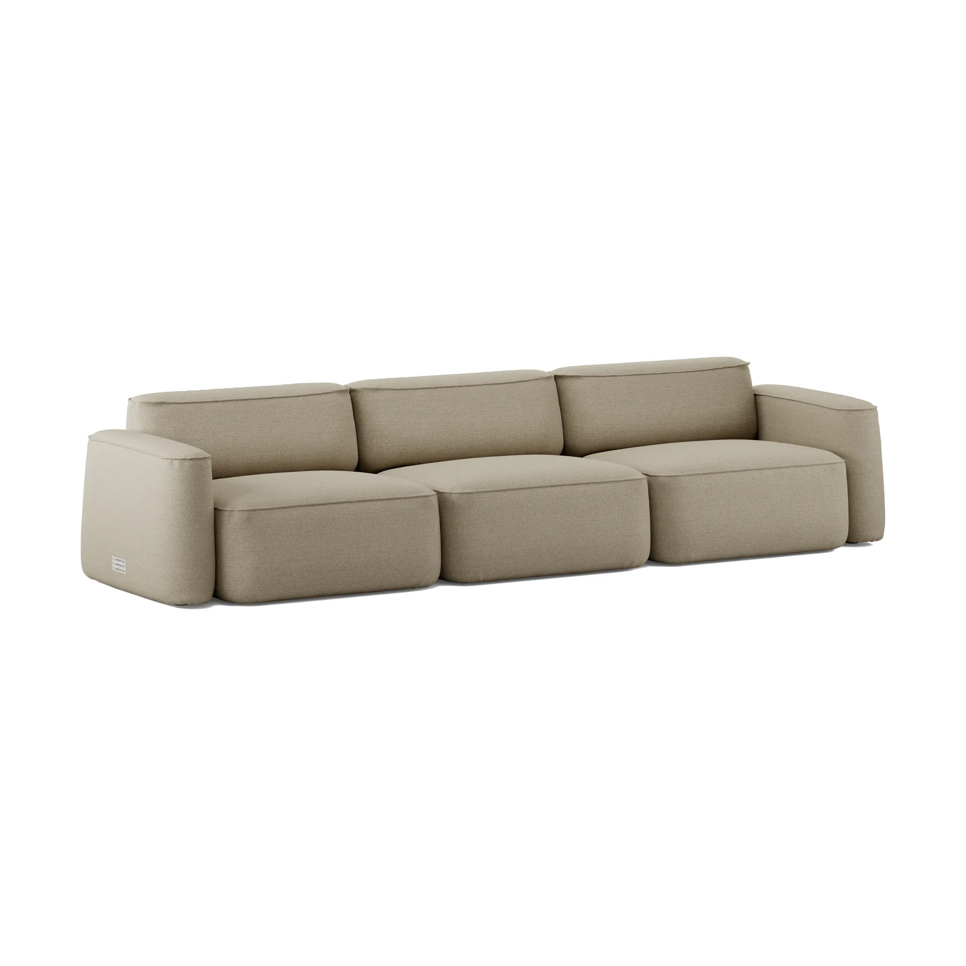 Patch 3-seater sofa, Ecriture 240 Massproductions