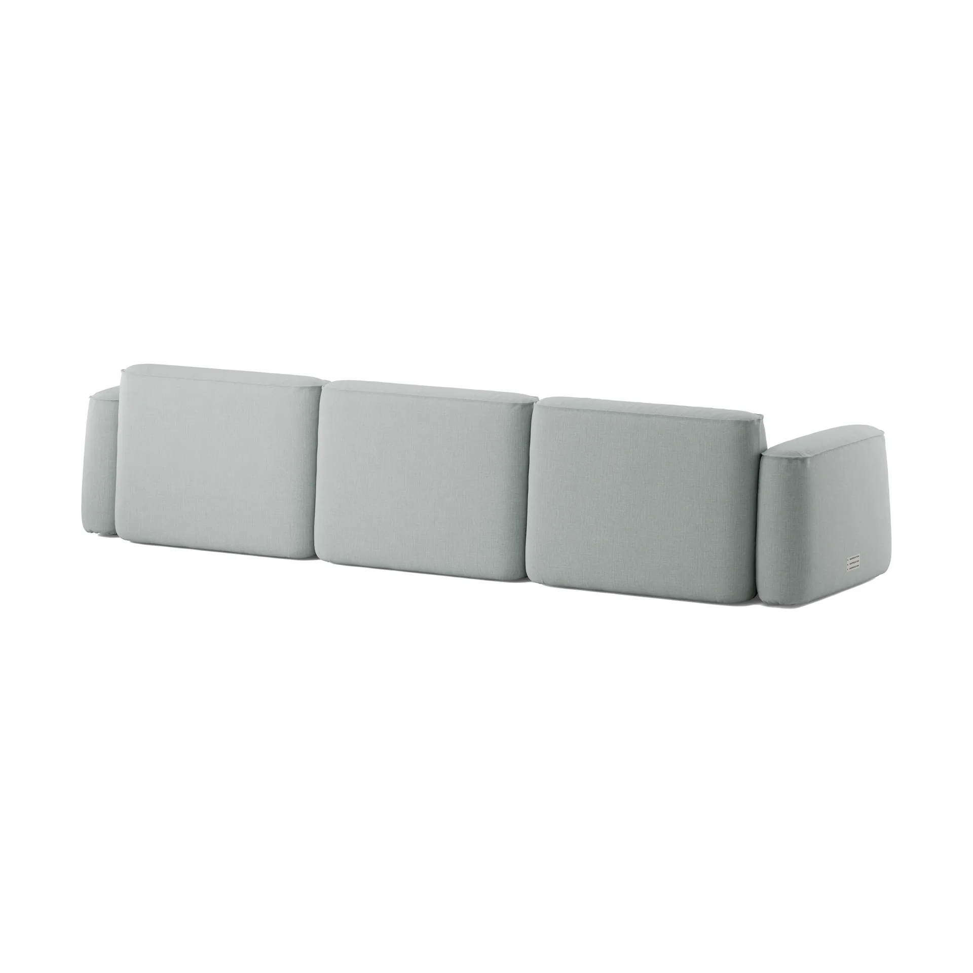 Patch 3-seater sofa, Linara 253 Swedish Grey Massproductions