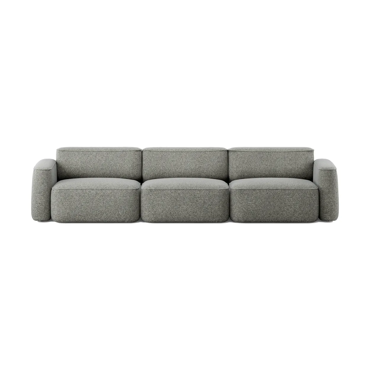 Massproductions Patch 3-seater sofa Spiral 23 Monochrome