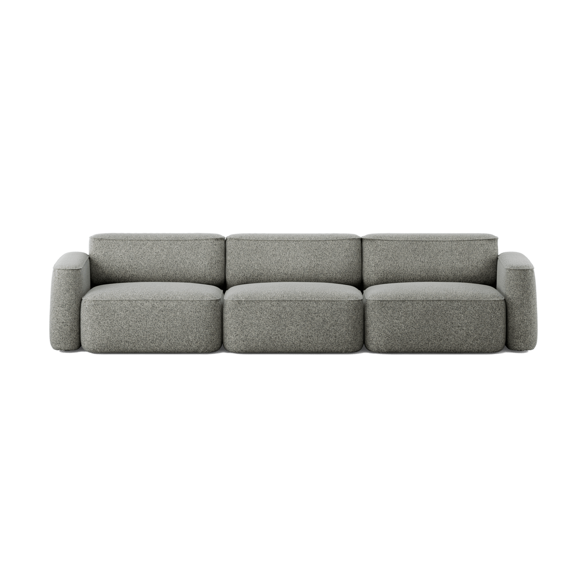 Massproductions Patch 3-seater sofa Spiral 23 Monochrome