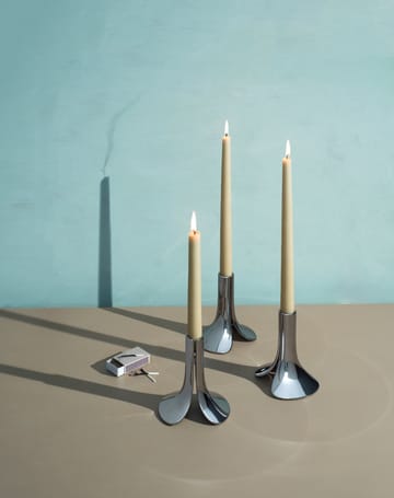 Pinci candle sticks - Chrome - Massproductions