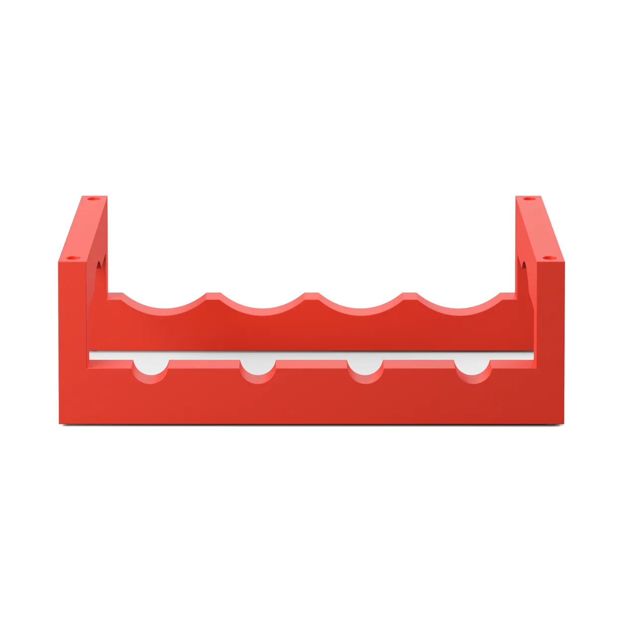 Massproductions Silo stapelbart wine rack Red | Scandinavian Design | Red