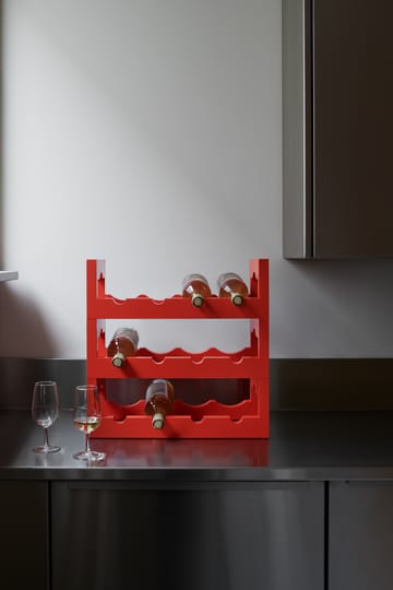 Silo stapelbart wine rack - Red - Massproductions