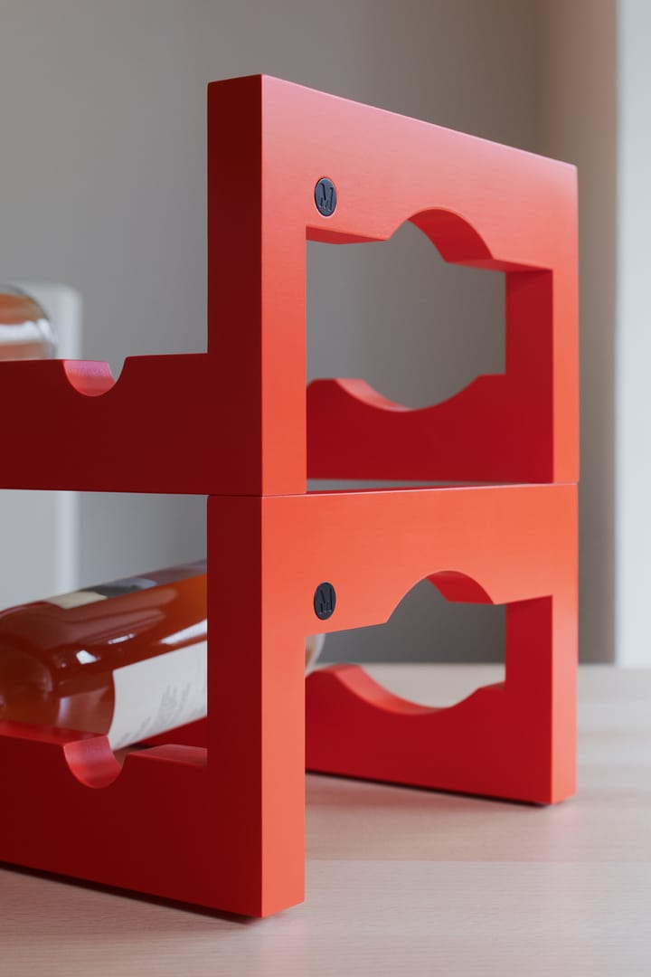 Silo stapelbart wine rack - Red - Massproductions