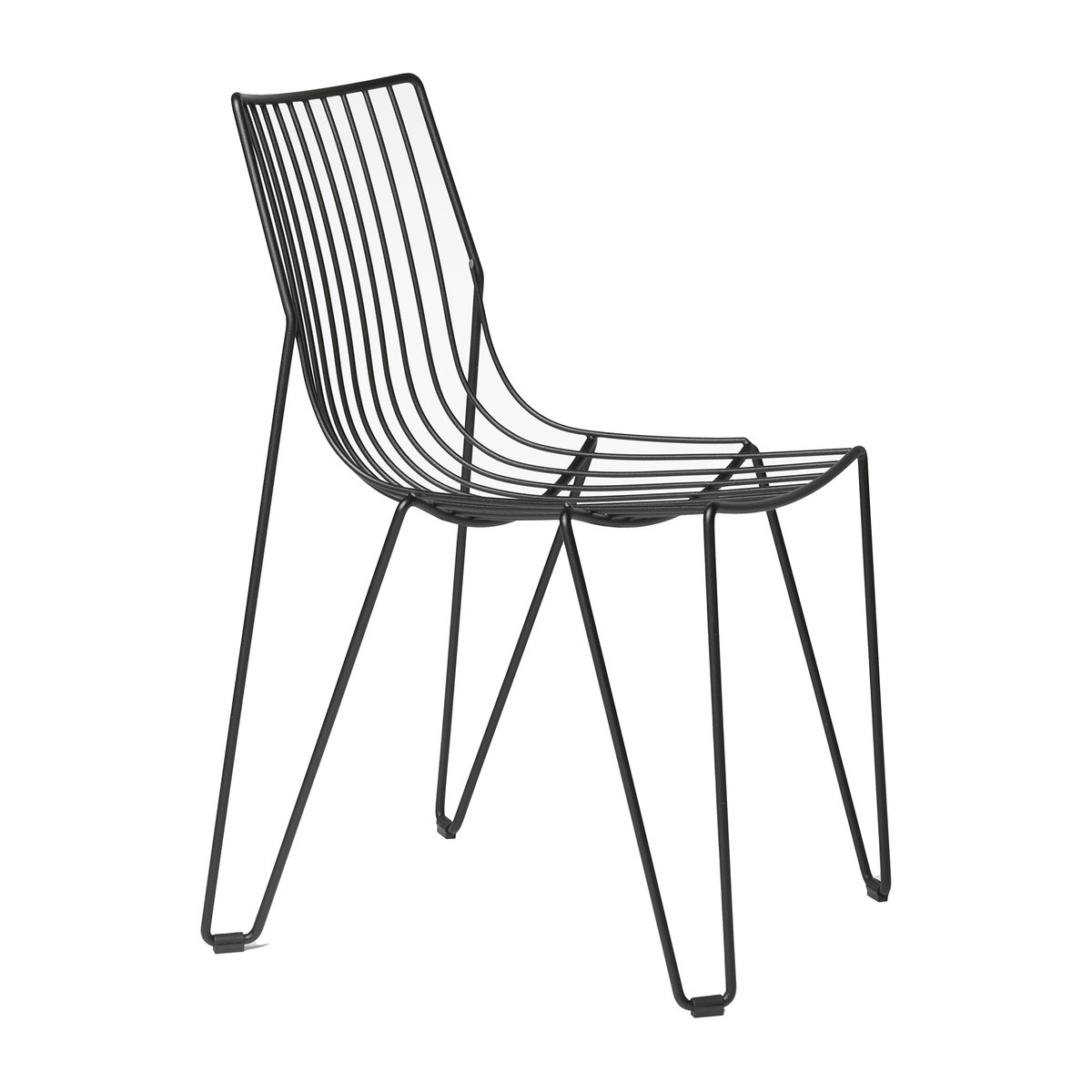 Massproductions Tio chair Black | Scandinavian Design | Garden chairs | Black