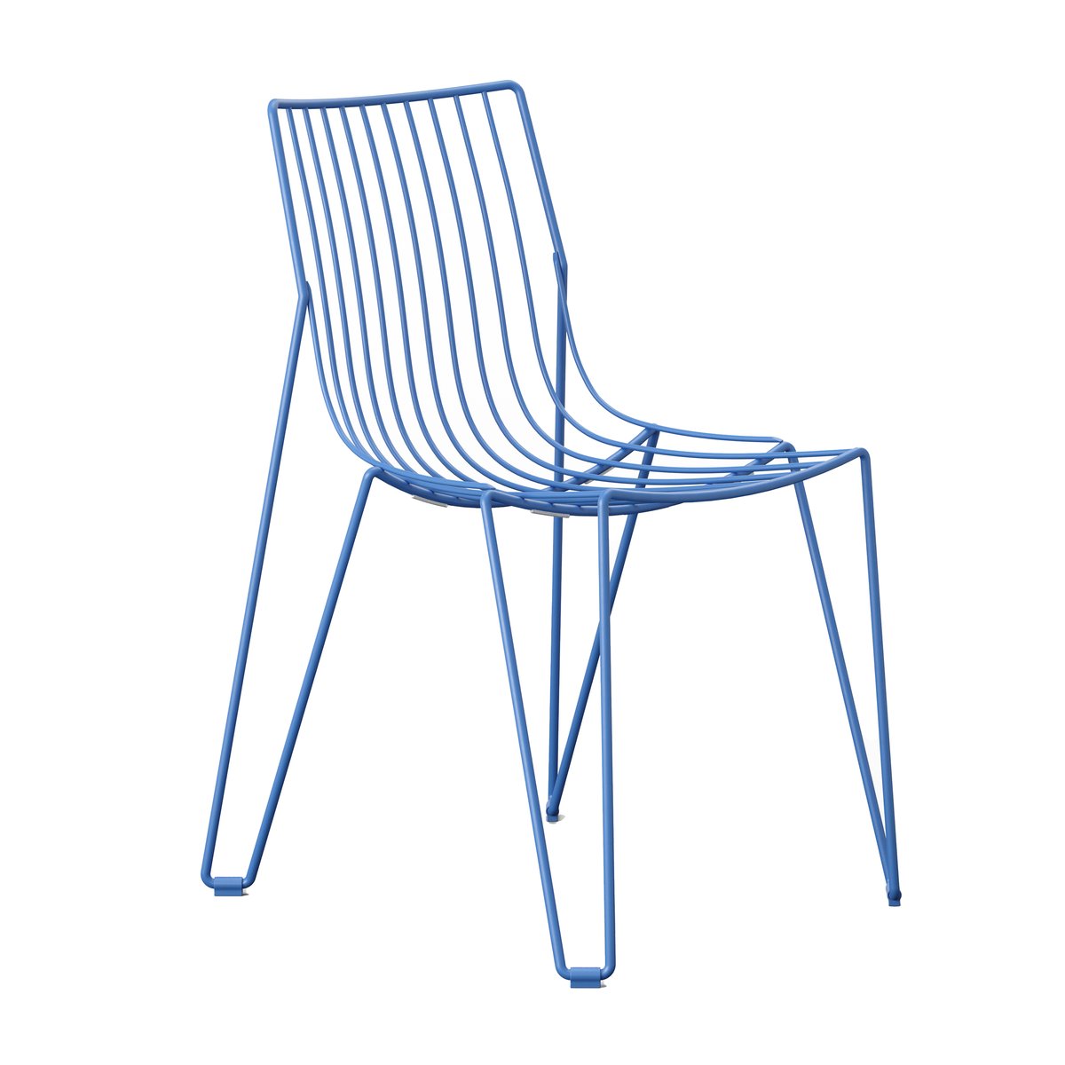 Massproductions Tio chair Overseas Blue | Scandinavian Design | Garden chairs | Blue