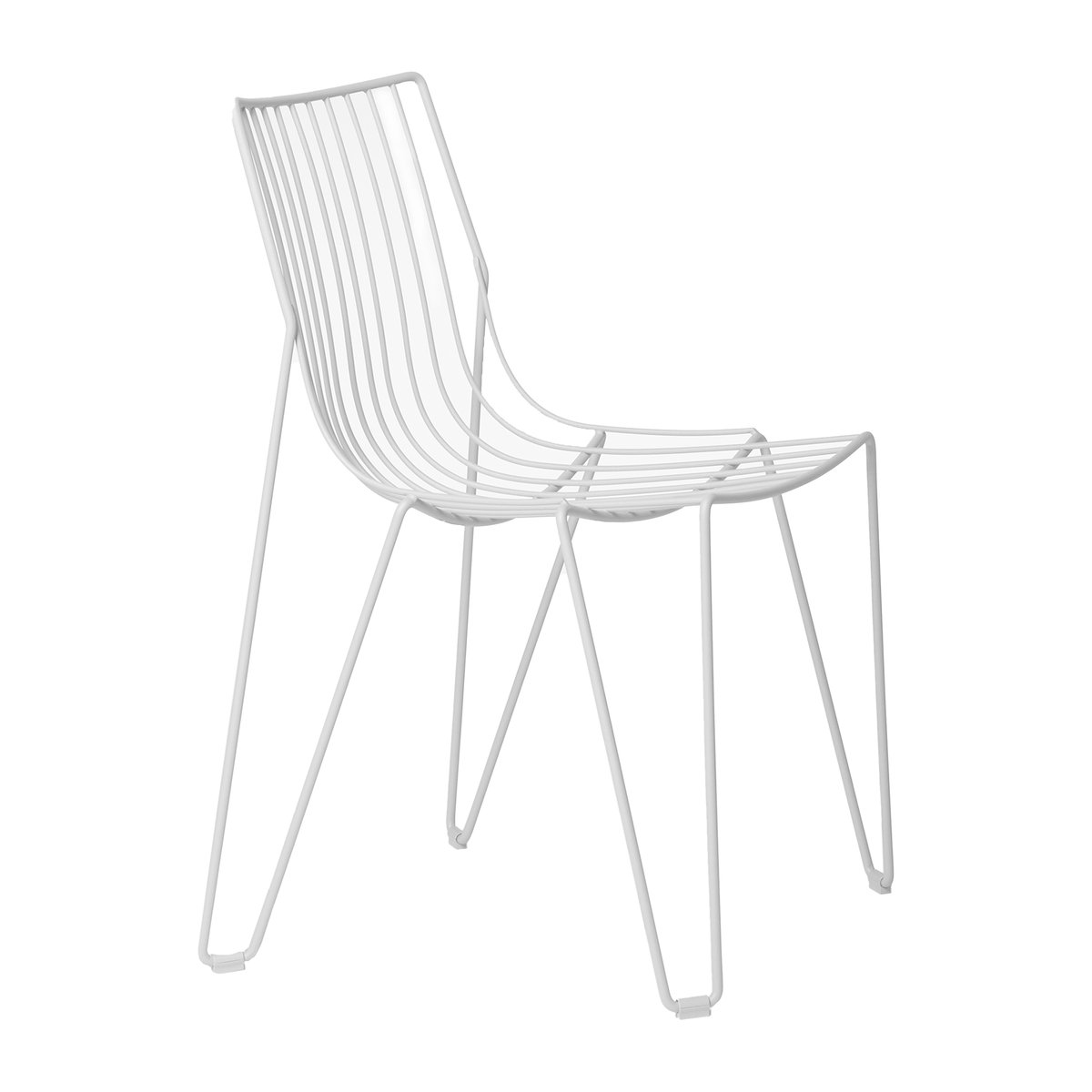 Massproductions Tio chair White | Scandinavian Design | Garden chairs | White