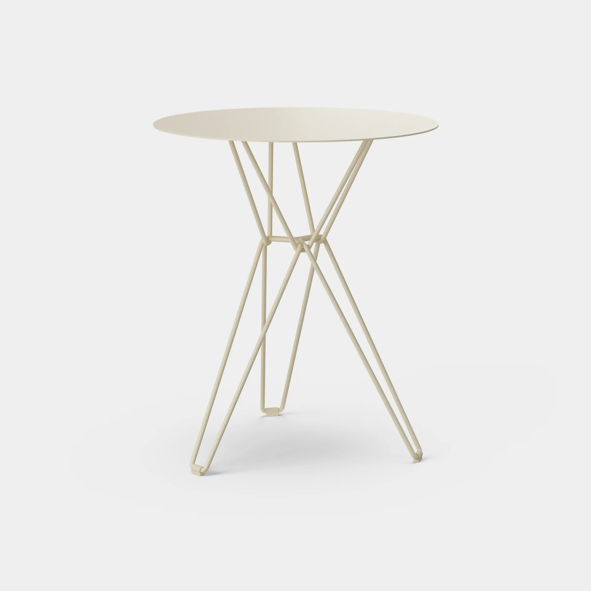 Tio coffee table Ø60 cm, Ivory Massproductions