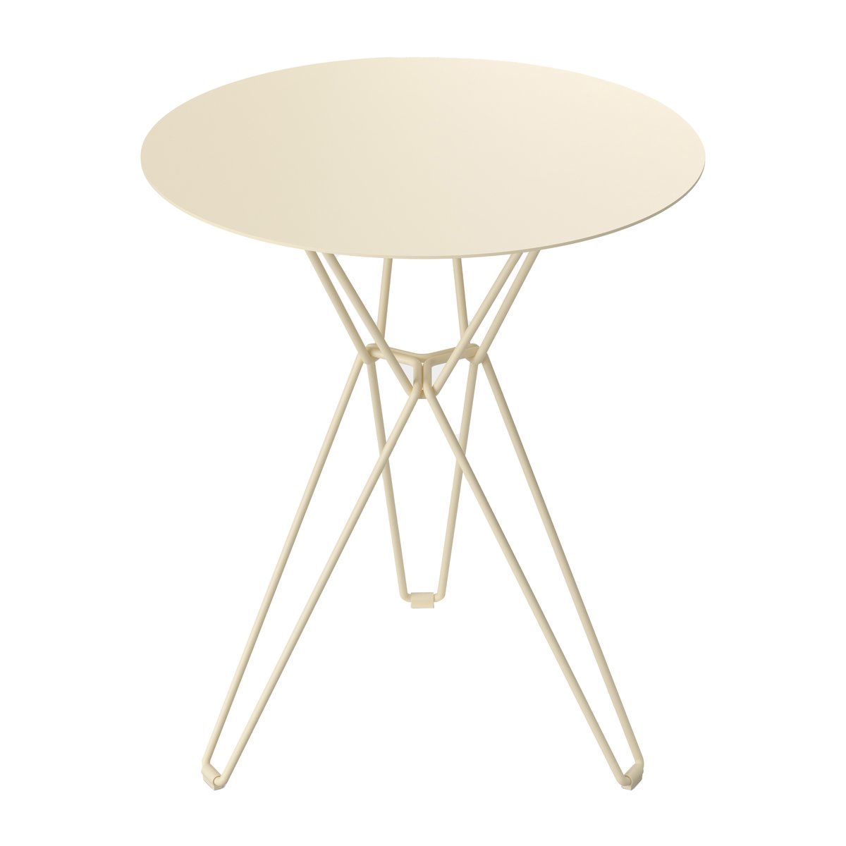 Massproductions Tio coffee table o60 cm Ivory | Scandinavian Design | Garden tables | Beige