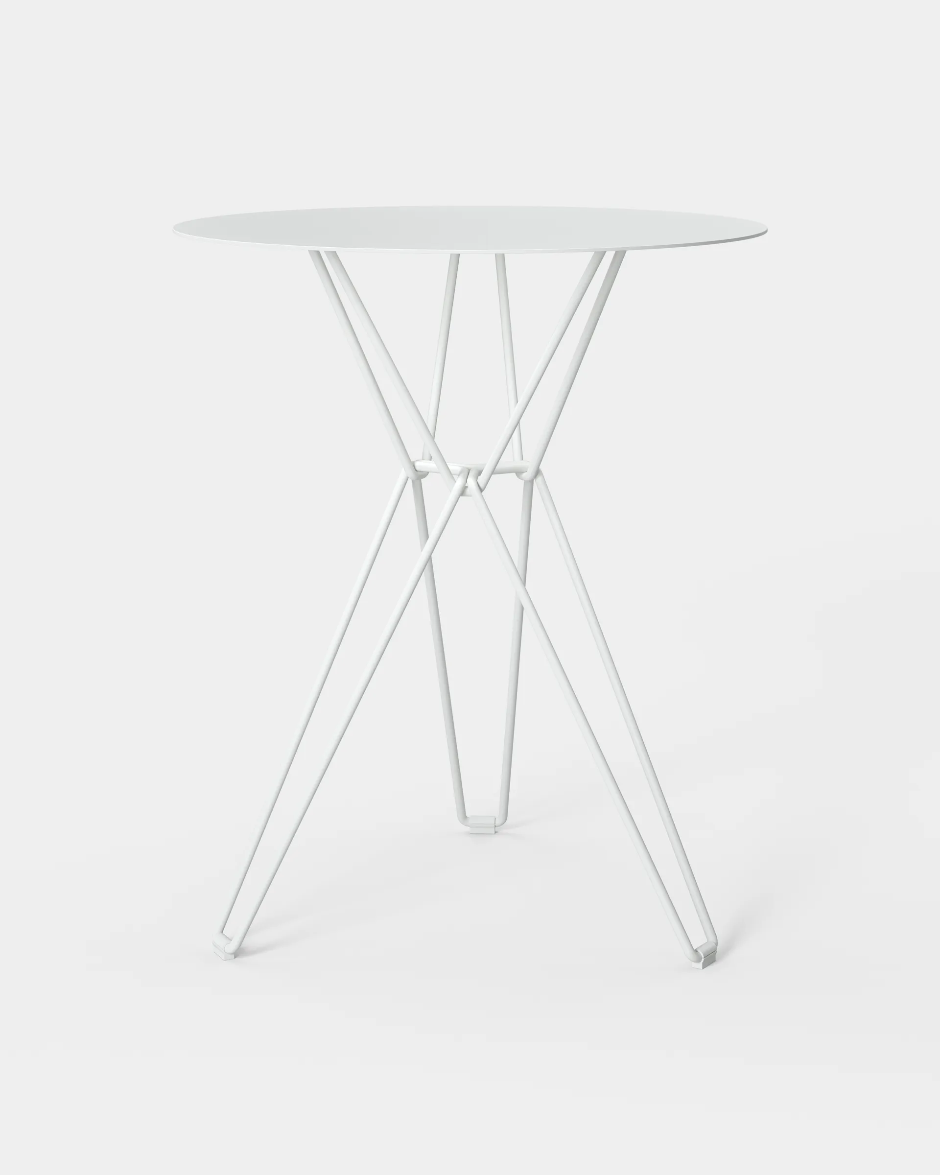 Tio coffee table Ø60 cm, White Massproductions