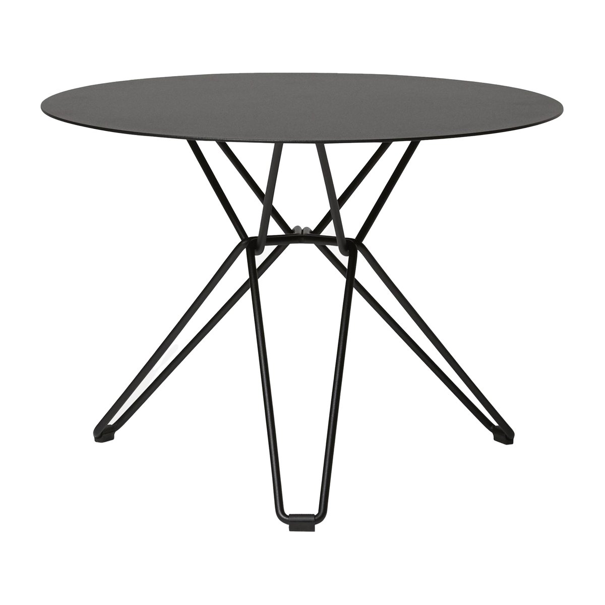 Massproductions Tio side table o60 cm Black | Scandinavian Design | Garden tables | Black