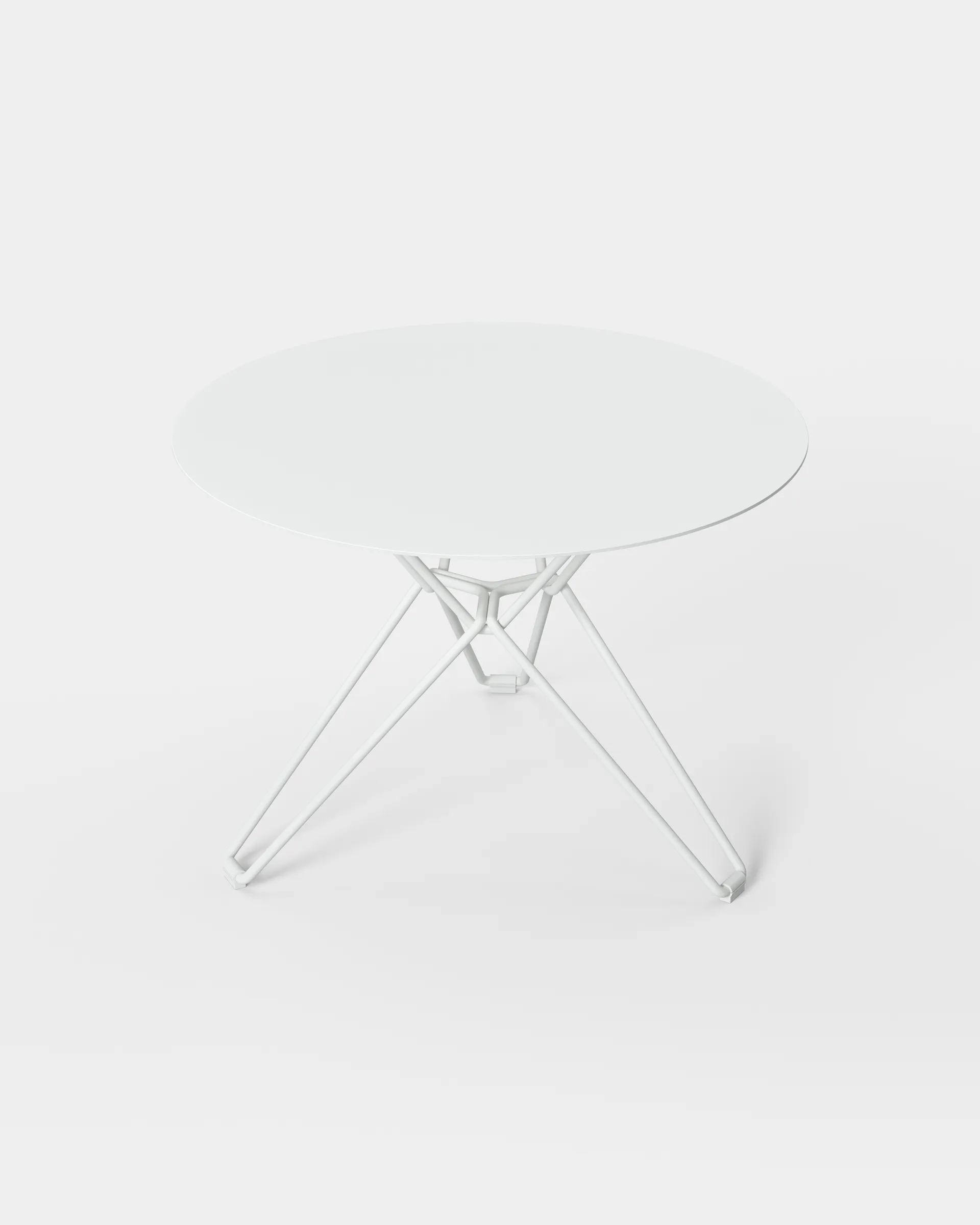 Tio side table Ø60 cm, White Massproductions