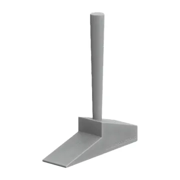 Univeral door wedge door stop - grey - Massproductions
