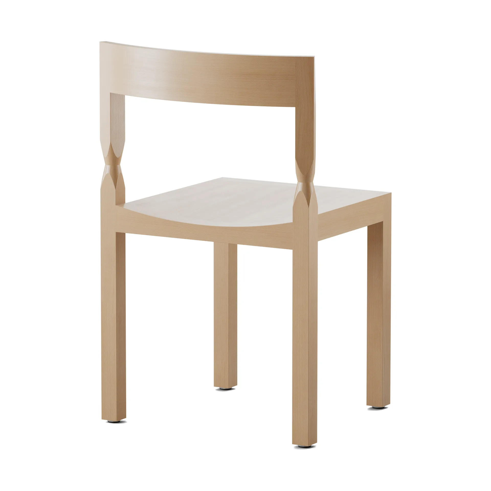 Woodwerk chair, Natural beech Massproductions