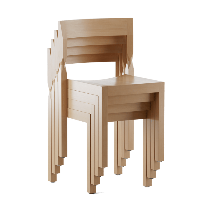 Woodwerk chair, Natural beech Massproductions