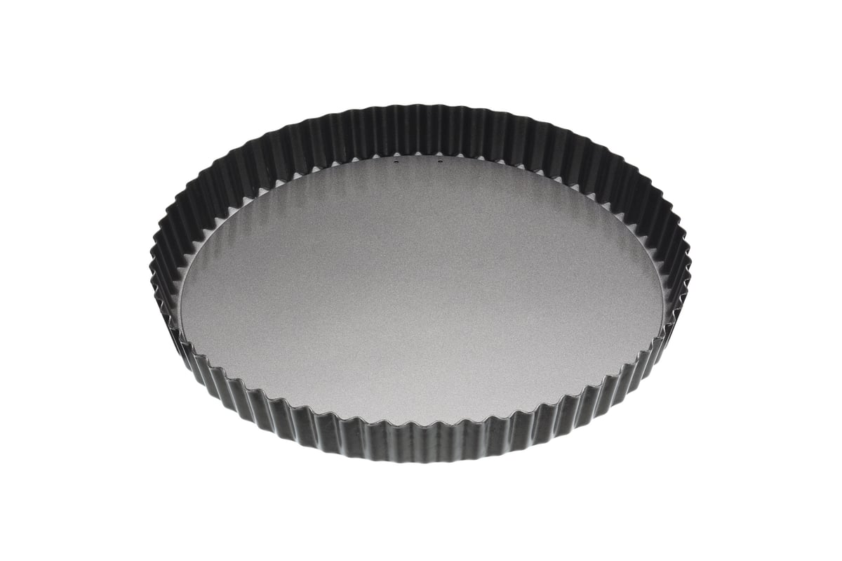 Master Class Non-Stick Flan/Quiche Round pan 28cm | Scandinavian Design | More baking accessories | Black