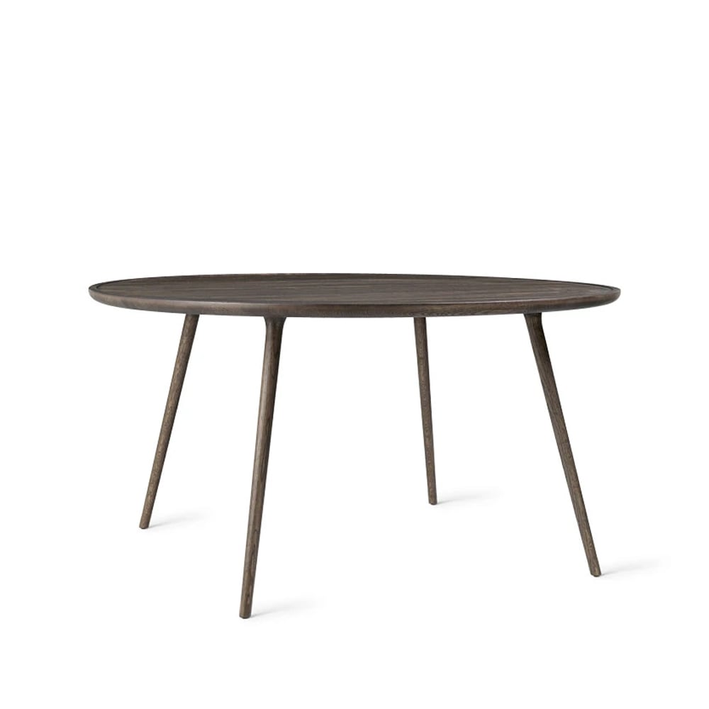 Mater Accent dining table round Oak sirka grey. o140 cm