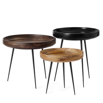 Bowl Large table - mango black. black stand - Mater