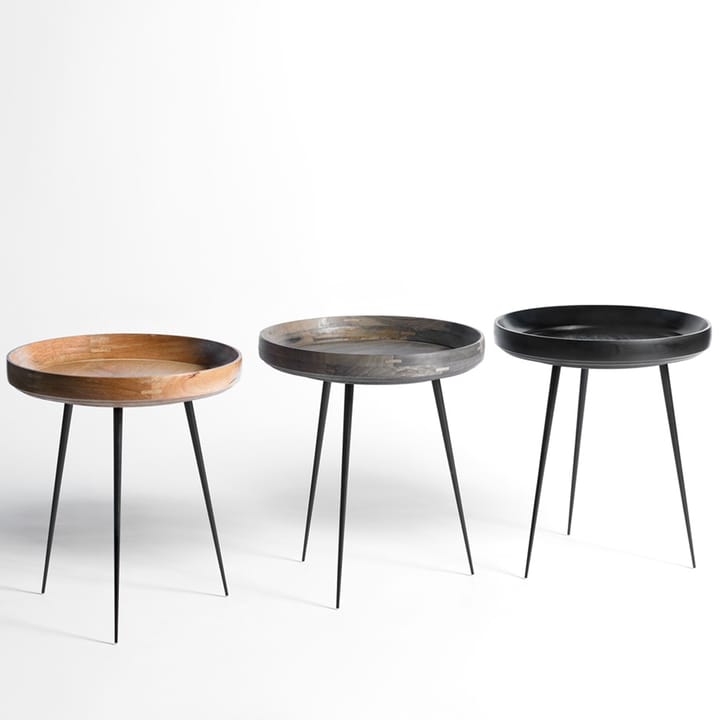 Bowl Large table - mango black. black stand - Mater