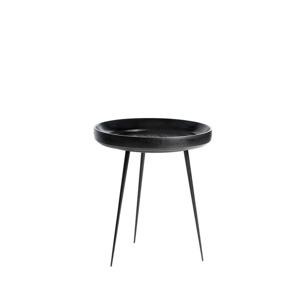 Mater Bowl medium table mango black. black stand | Scandinavian Design | Coffee tables | Black