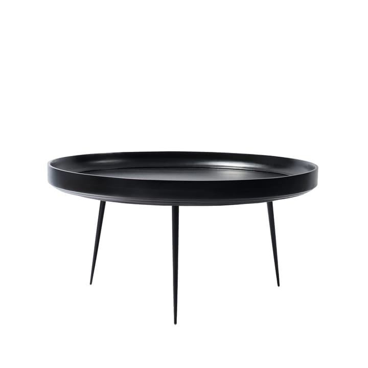Bowl x-large table - mango black. black stand - Mater