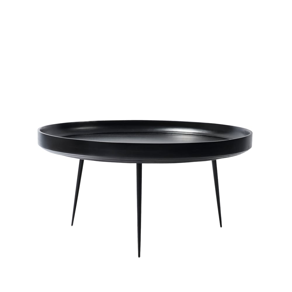 Mater Bowl x-large table mango black. black stand | Scandinavian Design | Coffee tables | Black