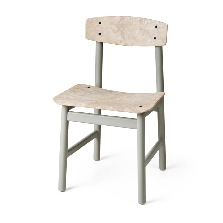 Conscious BM3162 chair - Grey beech-wood waste grey - Mater