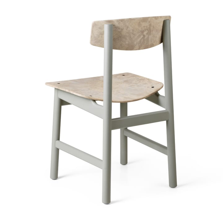 Conscious BM3162 chair - Grey beech-wood waste grey - Mater