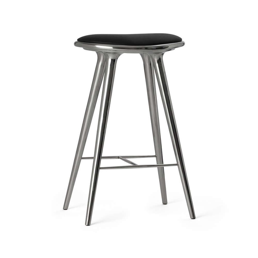Mater - High Stool H74 Recycled Aluminum