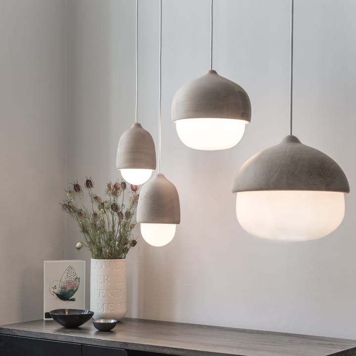 Terho pendant lamp - opal, large - Mater